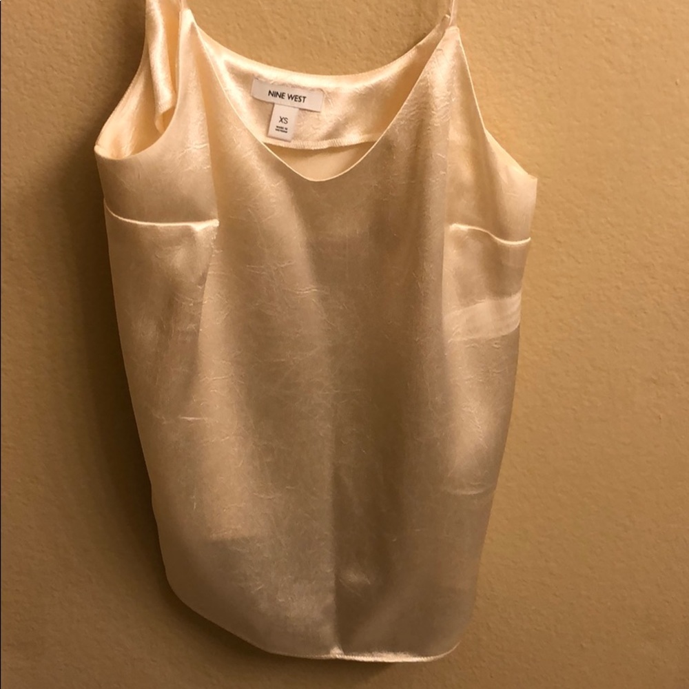 White Spaghetti Strap